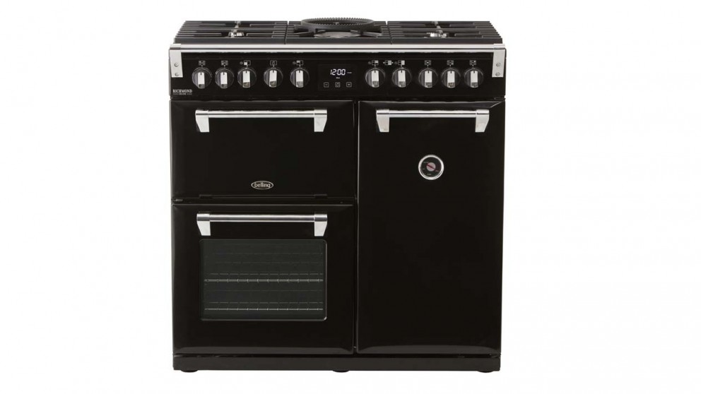 Belling 540mm dual fuel 2024 double oven freestanding cooker