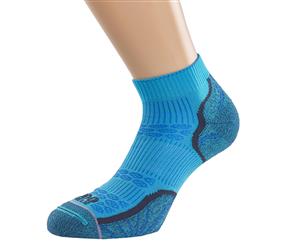 1000 Mile Breeze Lite Anklet Women's Socks Double Layer - Marine Blue - Medium