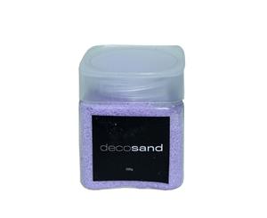 1pce Purple 300g Deco Sand Coloured Tub with Screw Lid Display Craft