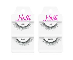 2 Pack Charming False Eyelashes Extension - Design 51