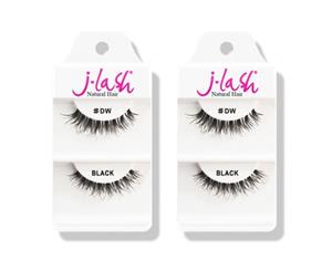 2 Pack Charming False Eyelashes Extension - Design 60