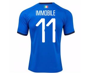 2018-19 Italy Home Shirt (Immobile 11)