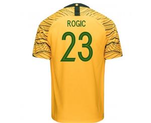 2018-2019 Australia Home Nike Football Shirt (Rogic 23)