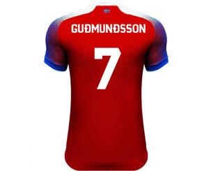 2018-2019 Iceland Third Errea Football Shirt (Gudmundsson 7)