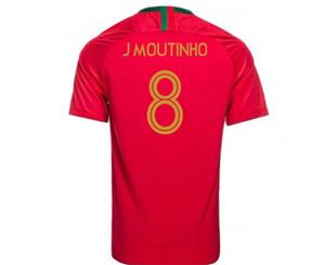 2018-2019 Portugal Home Nike Football Shirt (J Moutinho 8)