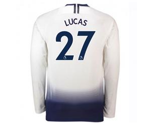 2018-2019 Tottenham Home Long Sleeve Nike Shirt (Lucas 27)