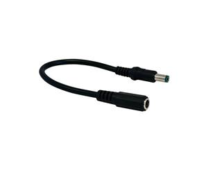 2.1Mm Socket To 2.5Mm DC Plug Cross Over Converter Cord