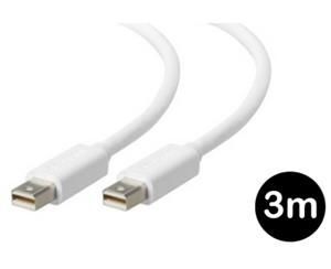 3 Metre Mini Display Port Plug to Plug Cable