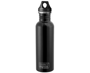 360 Degrees Drink Bottle 750mL - Black