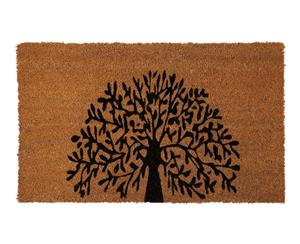 45x120cm Tree Of Life PVC backed coir doormat