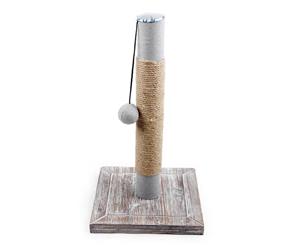 54cm Cat Post Scratcher - Vintage All For Paws Kitten Scratching Pole Tower Tree