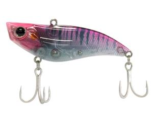 70mm Pink Toxic Zerek Maniac Vibe Rattling Hard Body Fishing Lure - 14g Vibration Lure