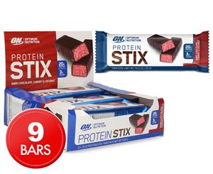 9 x Optimum Nutrition Stix Dark Chocolate Cherry & Coconut Protein 70g