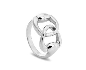 925 Sterling Silver Horse Bridle Ring