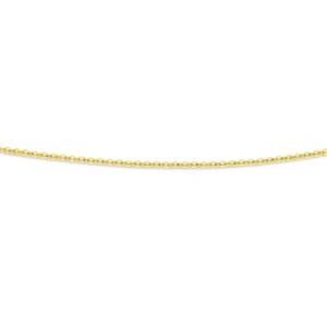 9ct Gold 50cm Solid Trace Chain