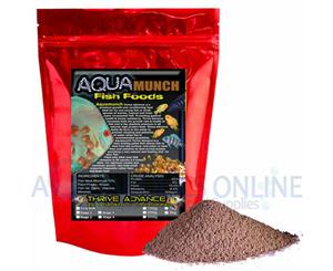 AQUAmunch Thrive Advance Stage 2 Grow Aquarium Fish Fry Food Pellet 1.0mm 500g