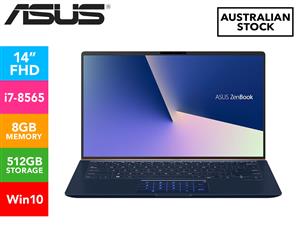 ASUS 14-Inch ZenBook i7-8565 512GB UX433FN-A5037T Notebook - Royal Blue