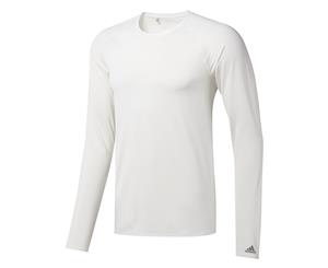 Adidas UPF 50+ Base Layer Shirt - White