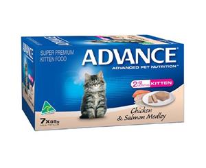 Advance Kitten Salmon Chicken