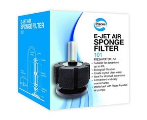 Air Sponge Filter 101 Pisces Fish Aquarium Suits 40L Maintenance Filtration