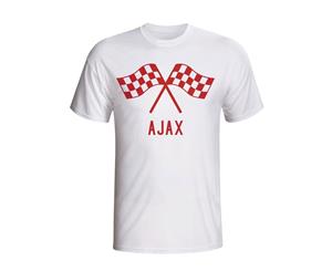 Ajax Waving Flags T-shirt (white)