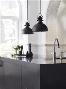 Alfred 1 Light Pendant in Oil Rubbed Bronze