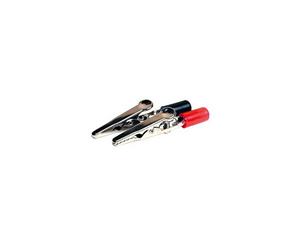 Alligator Clip Red Screw Terminating