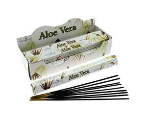 Aloe Vera (Pack Of 6) Stamford Hex Incense Sticks