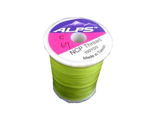 Alps 100yds Spring Green Rod Wrapping Thread-Size C(0.2mm) Rod Binding Cotton