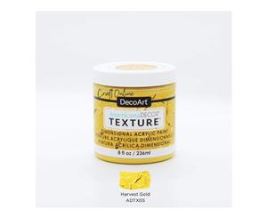 Americana Decor Texture 8oz - Harvest Gold