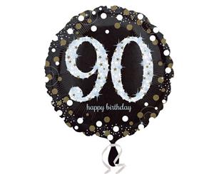 Amscan Sparkling Milestone Birthday Round Balloon (Age 18-100) (90) - SG7308