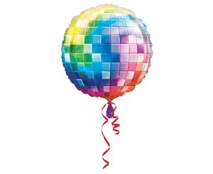 Amscan Supershape 70S Discoball Shaped Foil Party Balloon (Multicoloured) - SG4072