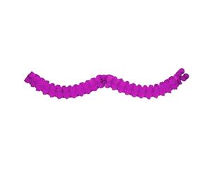 Amscan Tissue Paper Party Garland (Purple) - SG8713