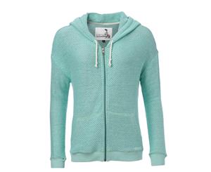 Animal Womens/Ladies Jude Full Zip Hoodie (Seafoam Green) - AN885