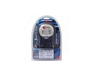 Ansmann Energy Check LCD battery test station for rechargeable batteries