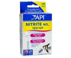 Api Nitrite Test Kit Freshwater And Saltwater 180 Tests