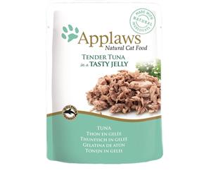 Applaws Natural Cat Food Tuna In Jelly Pouch 70g 16's (A5283)