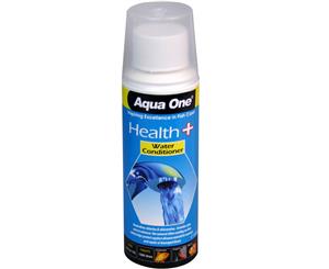 Aqua One Aquarium Fish Health Plus Water Conditioner Stress Coat Aloe 150ml