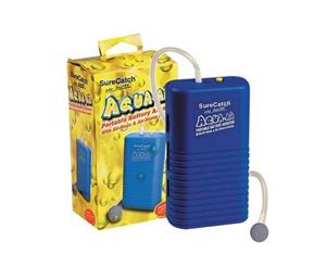 Aqua-Air Portable Aerator Pump - Battery Operated with Air Hose and Air Stone