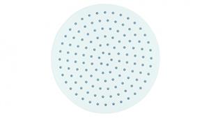 Arcisan Synergii Round White Shower Head