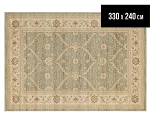 Arya Beauty Classic Estelle 330x240cm Rug - Green