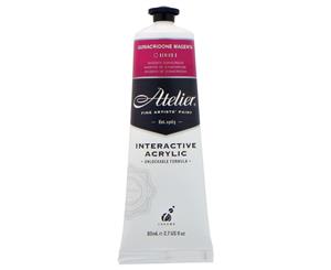 Atelier Interactive Acrylic Paint 80ml S3 - Quinacridone Magenta