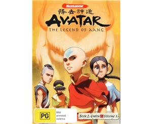 Avatar The Last Airbender Book 2 Earth Volume 3 DVD Region 4