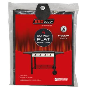 BBQ Buddy 4 Burner PVC Flat BBQ Cover