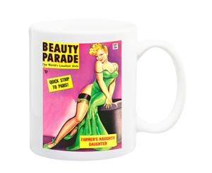 Beauty Parade 50s Magazine Cover Mug - 11 Fluid Oz