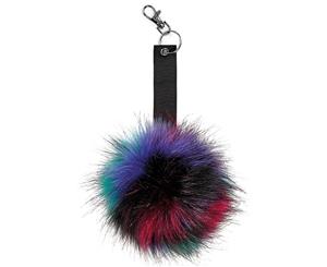 Beechfield Fur Pom Pom Key Ring (Luna) - BC4122