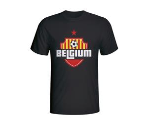 Belgium Country Logo T-shirt (black)