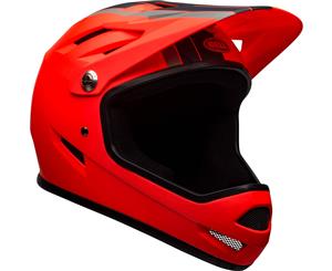 Bell Sanction Full Face Bike Helmet Agility Matte Orange/Black