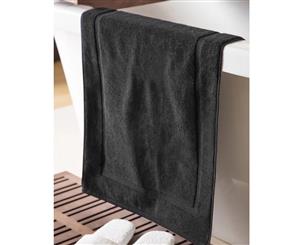 Belledorm Hotel Madison Bath Mat (Black) - BM219