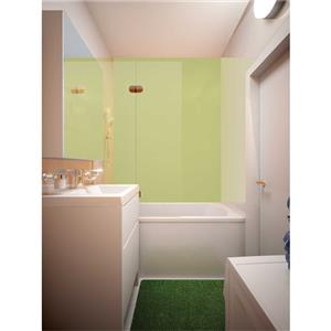 Bellessi 300 x 1200 x 4mm Polymer Bathroom Panel - Sugar Snap